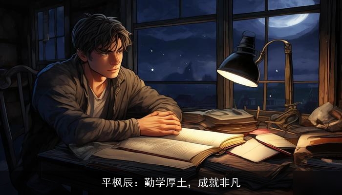 平枫辰：勤学厚土，成就非凡