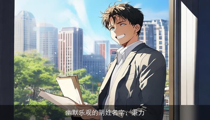 幽默乐观的阴姓名字：秉力