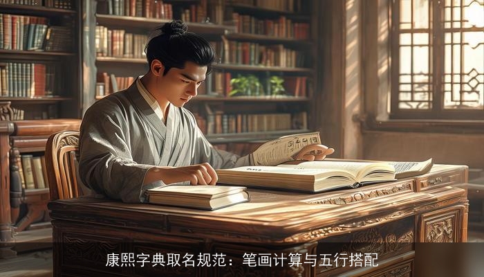 康熙字典取名规范：笔画计算与五行搭配