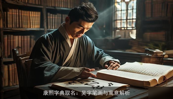 康熙字典取名：吴字笔画与寓意解析
