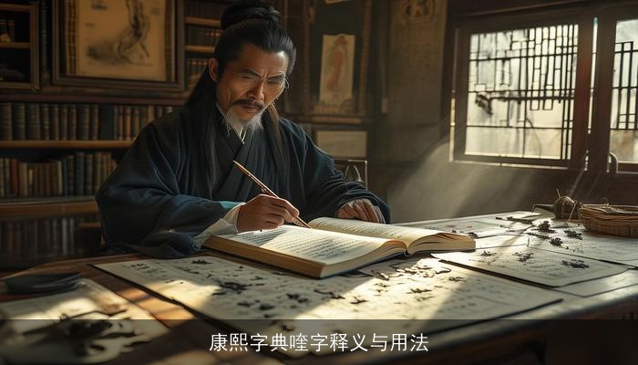 康熙字典喹字释义与用法