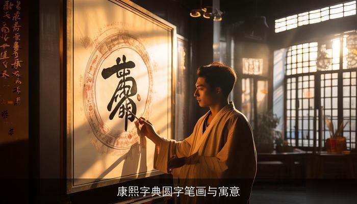 康熙字典圆字笔画与寓意