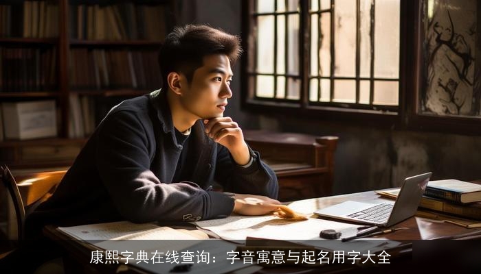 康熙字典在线查询：字音寓意与起名用字大全