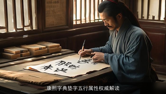 康熙字典垫字五行属性权威解读