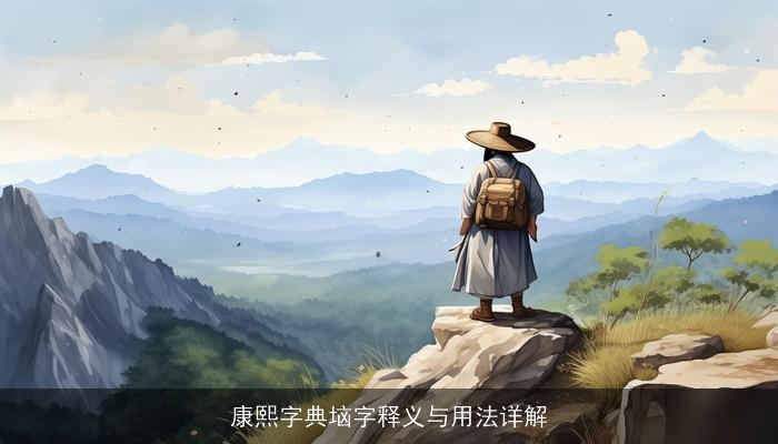 康熙字典垴字释义与用法详解