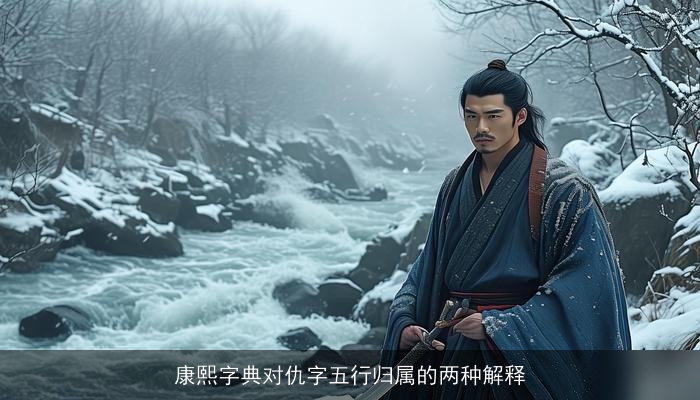 康熙字典对仇字五行归属的两种解释
