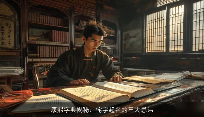 康熙字典揭秘：侘字起名的三大忌讳