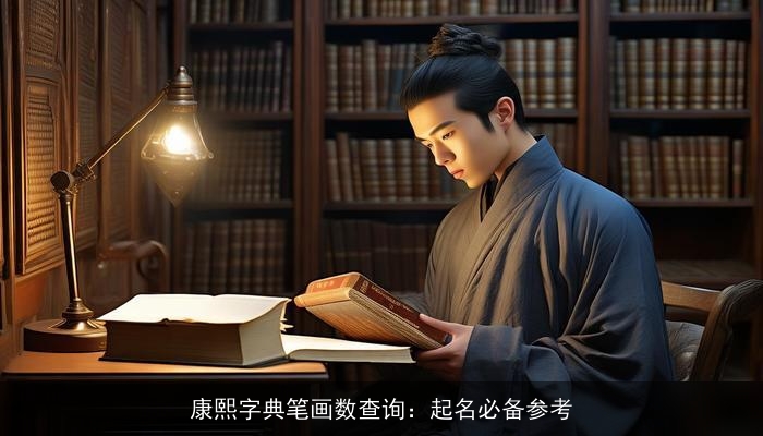 康熙字典笔画数查询：起名必备参考