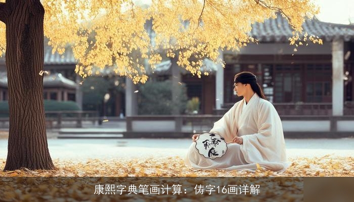 康熙字典笔画计算：俦字16画详解
