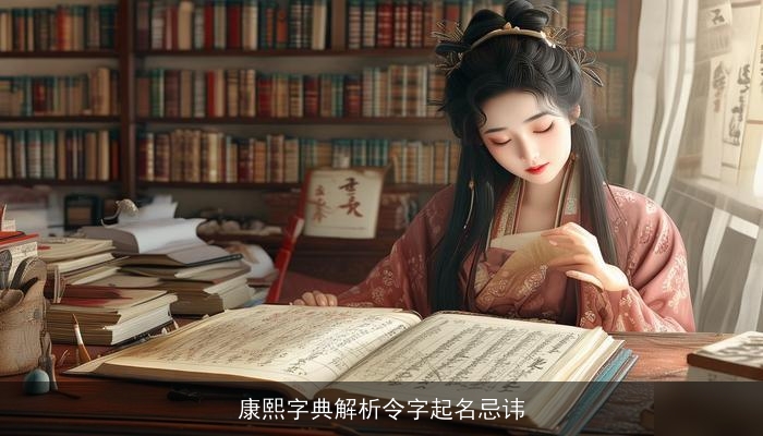 康熙字典解析令字起名忌讳