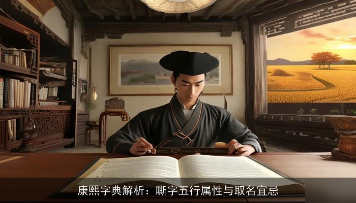 康熙字典解析：嘶字五行属性与取名宜忌