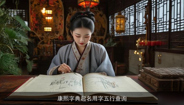 康熙字典起名用字五行查询