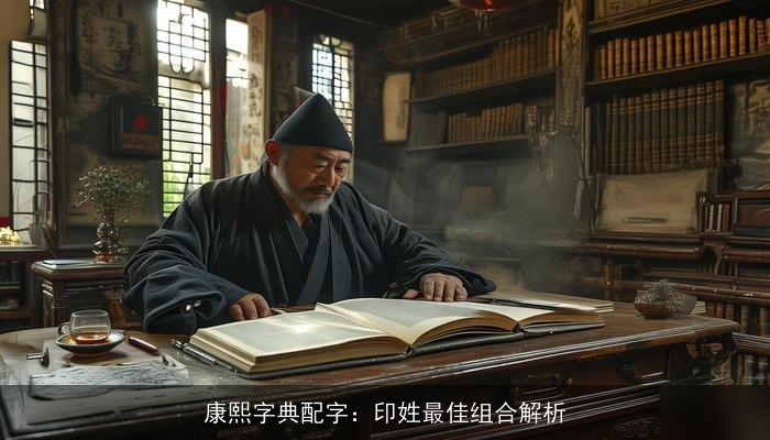 康熙字典配字：印姓最佳组合解析