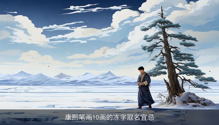 康熙笔画10画的冻字取名宜忌