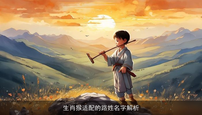 生肖猴适配的路姓名字解析
