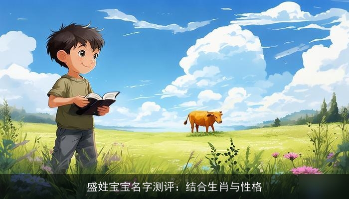 盛姓宝宝名字测评：结合生肖与性格