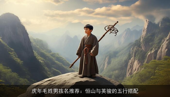 虎年毛姓男孩名推荐：恒山与英骏的五行搭配