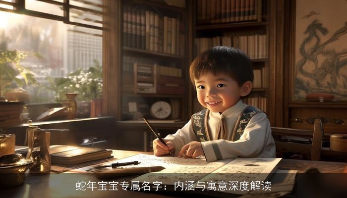 蛇年宝宝专属名字：内涵与寓意深度解读