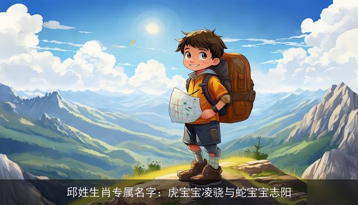 邱姓生肖专属名字：虎宝宝凌骁与蛇宝宝志阳