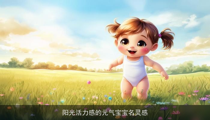 阳光活力感的元气宝宝名灵感