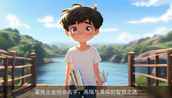 雷姓土金组合名字：禹瑞与秉琛的智慧之选