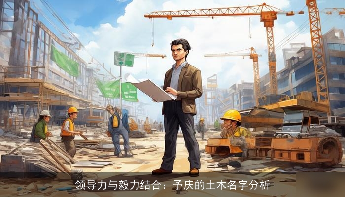领导力与毅力结合：予庆的土木名字分析