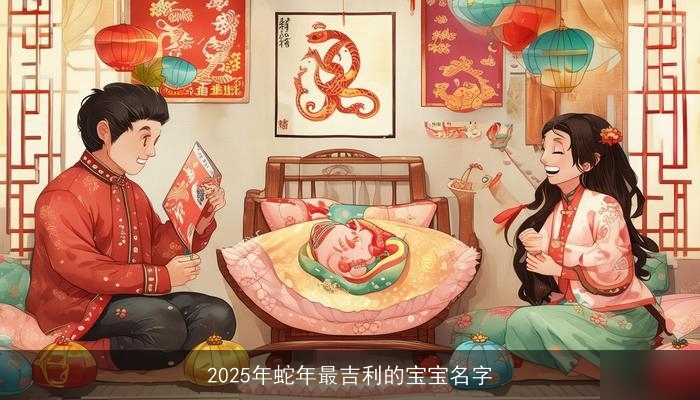 2025年蛇年最吉利的宝宝名字