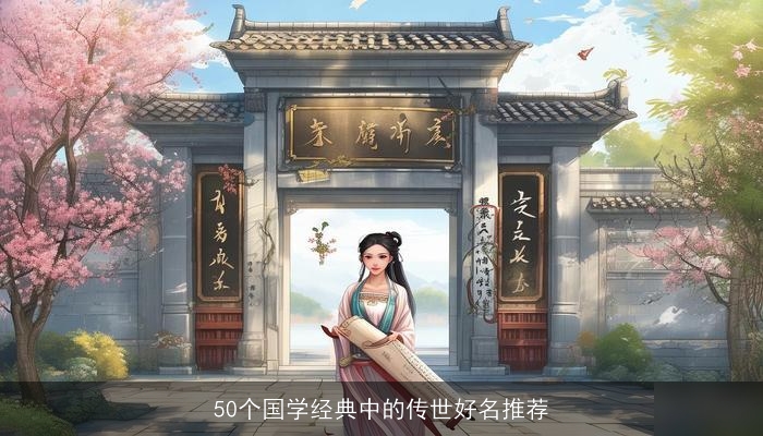 50个国学经典中的传世好名推荐