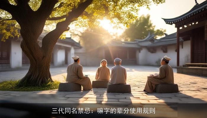 三代同名禁忌：嘛字的辈分使用规则
