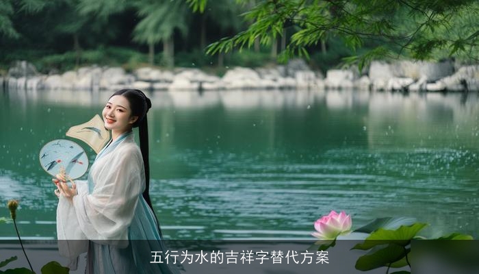五行为水的吉祥字替代方案