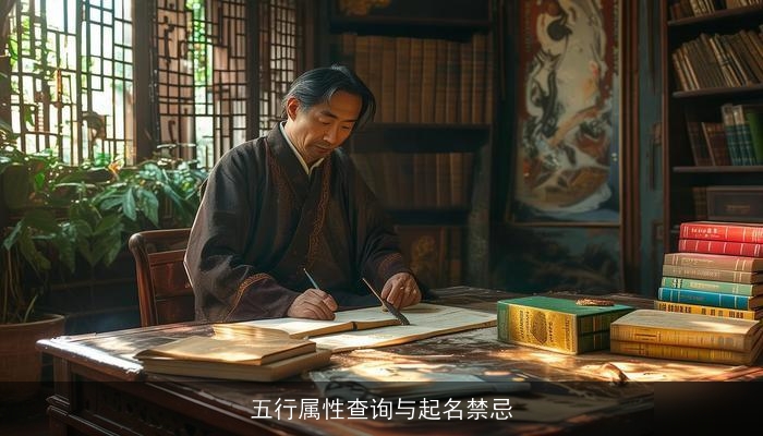 五行属性查询与起名禁忌
