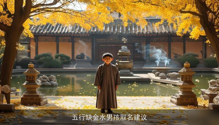 五行缺金水男孩取名建议