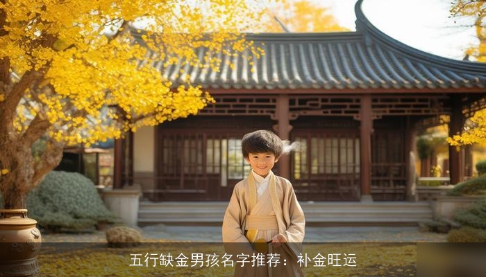 五行缺金男孩名字推荐：补金旺运