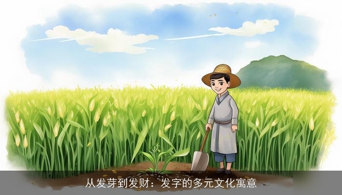 从发芽到发财：发字的多元文化寓意