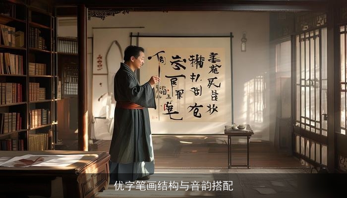 优字笔画结构与音韵搭配