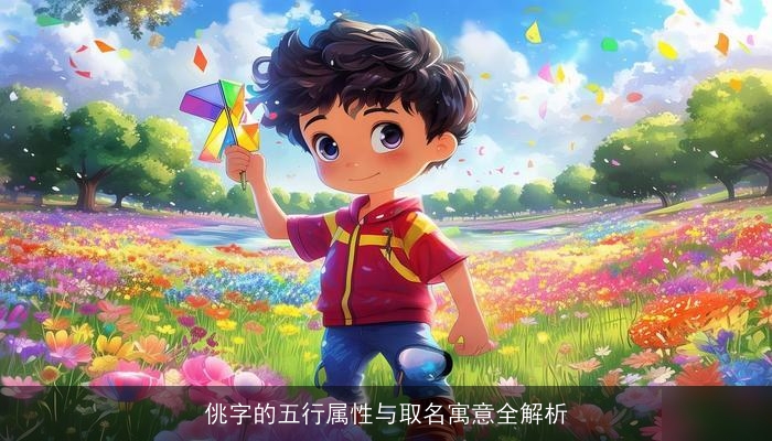 佻字的五行属性与取名寓意全解析