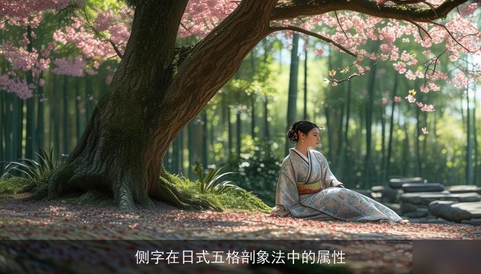 侧字在日式五格剖象法中的属性