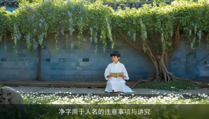 净字用于人名的注意事项与讲究