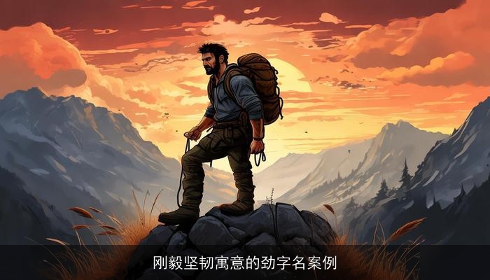 刚毅坚韧寓意的劲字名案例
