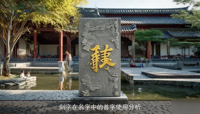 刻字在名字中的首字使用分析
