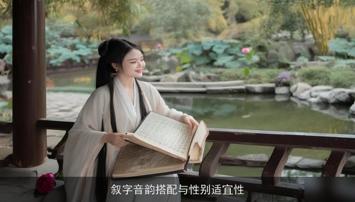 叙字音韵搭配与性别适宜性