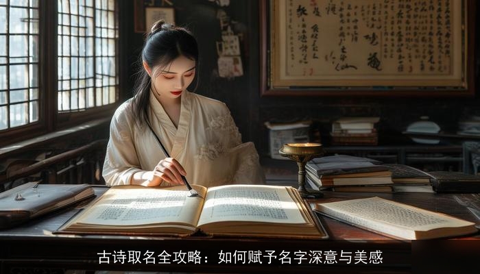 古诗取名全攻略：如何赋予名字深意与美感