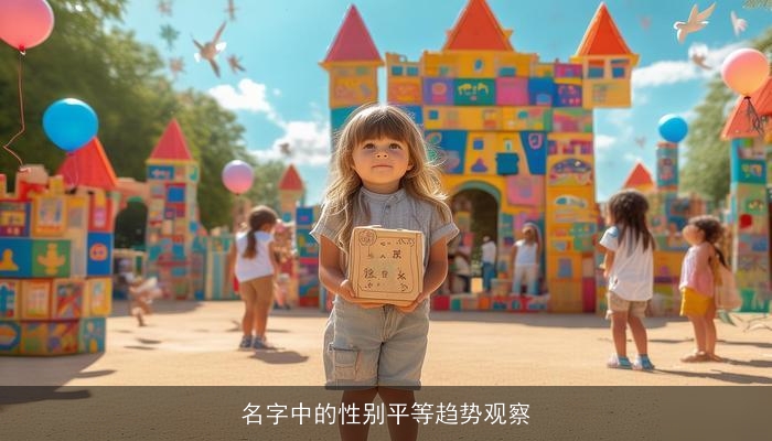 名字中的性别平等趋势观察