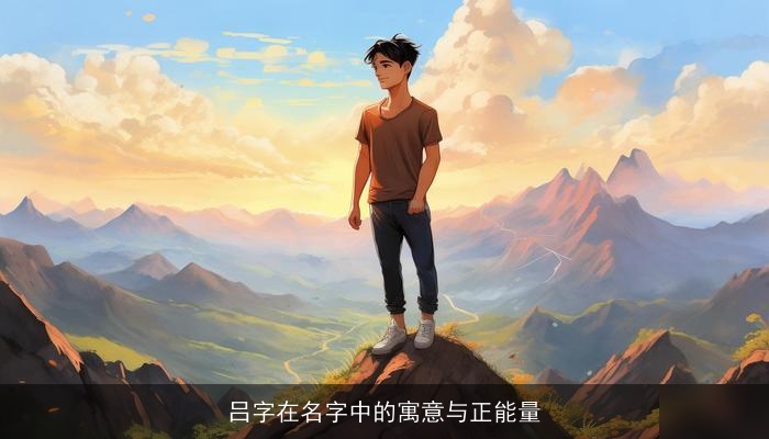 吕字在名字中的寓意与正能量