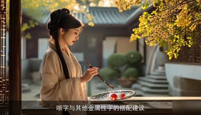 哳字与其他金属性字的搭配建议