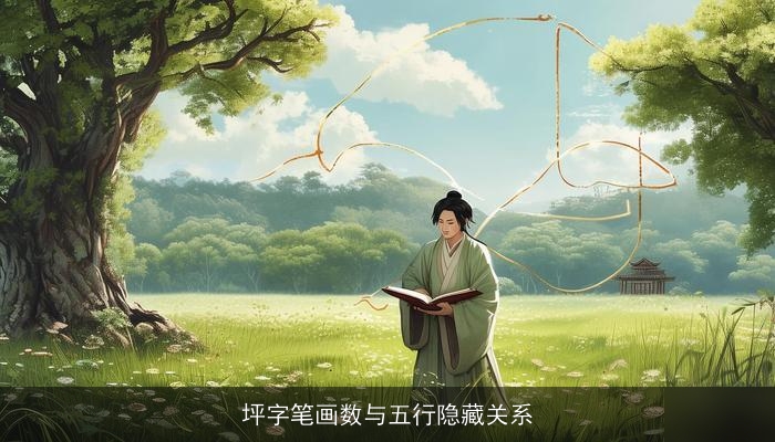 坪字笔画数与五行隐藏关系