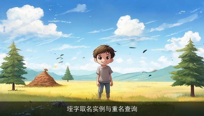 垤字取名实例与重名查询