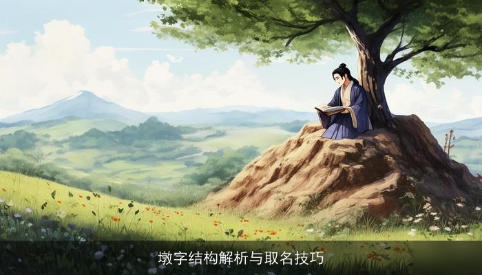 墩字结构解析与取名技巧