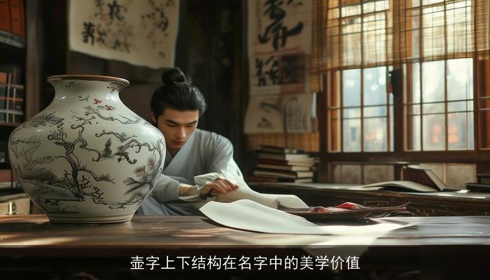 壶字上下结构在名字中的美学价值
