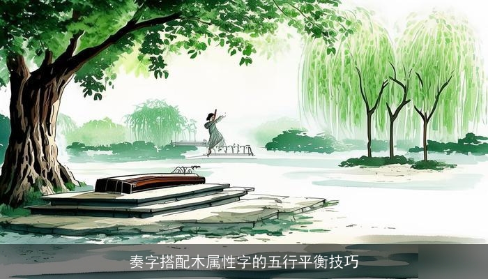 奏字搭配木属性字的五行平衡技巧